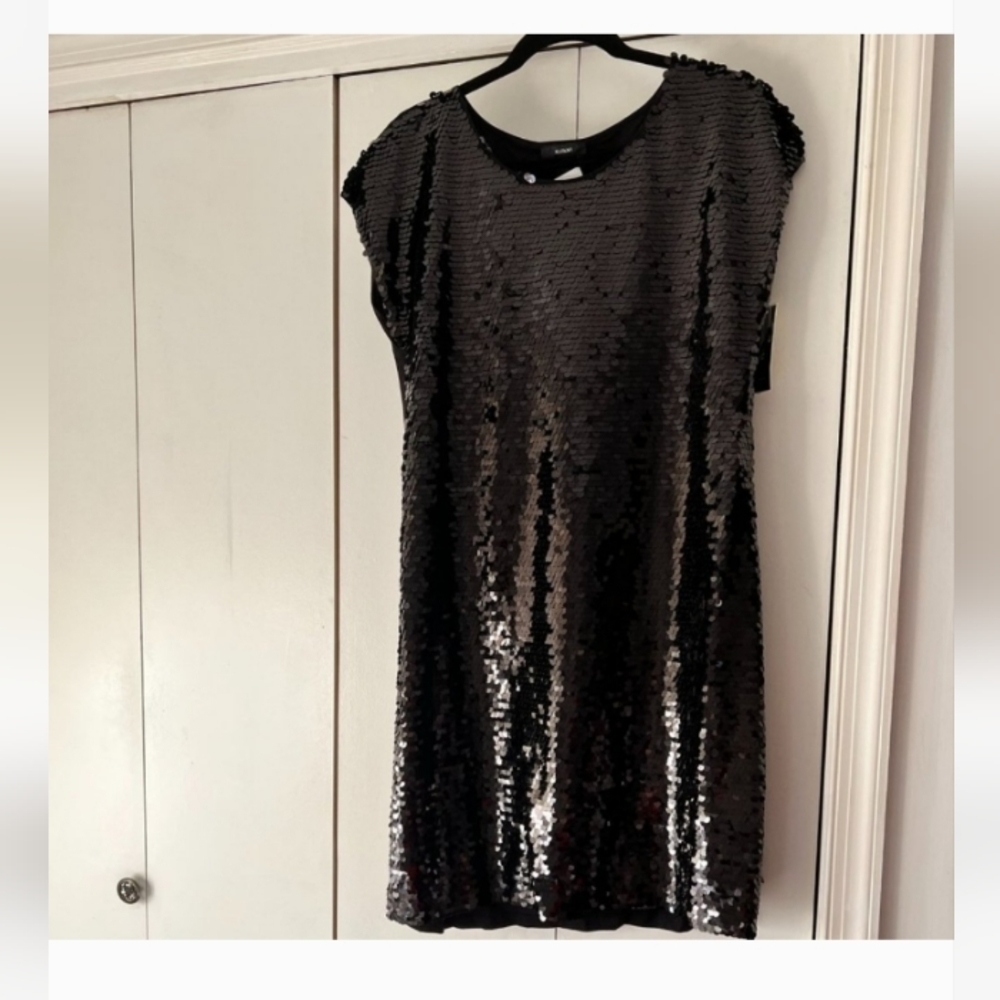 Alfani SEQUIN front and cotton dress on back🖤 PERFECT SHAPE and lightweight